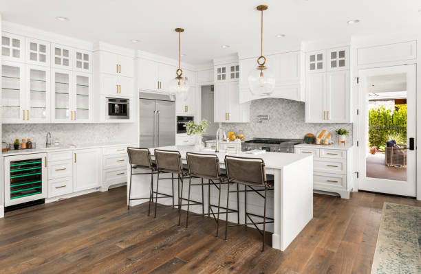 LVP kitchen floor Columbus